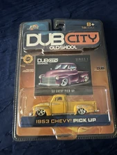 Jada Dub City Old Skool 1953 Chevy Pick Up YELLOW  1/64 Scale 2002 Series 1