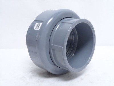 247743 New-No Box; Spears 857-040C PVC Pipe Union; Size: 4NPS; Sch: 80; 150PSI