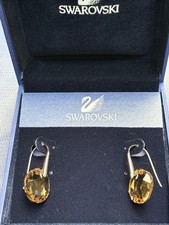 Swarovski Galet Light Colorado Earrings *Preloved*