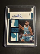 James Bouknight Panini One And One Rookie Dual Patch Auto #48/49