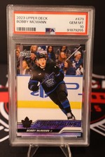 2023 UPPER DECK #479 BOBBY MCMANN YOUNG GUNS RC ROOKIE PSA 10