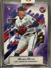 2025 Topps Pristine - River Ryan #45 Purple Refractor 49 /99 (RC)