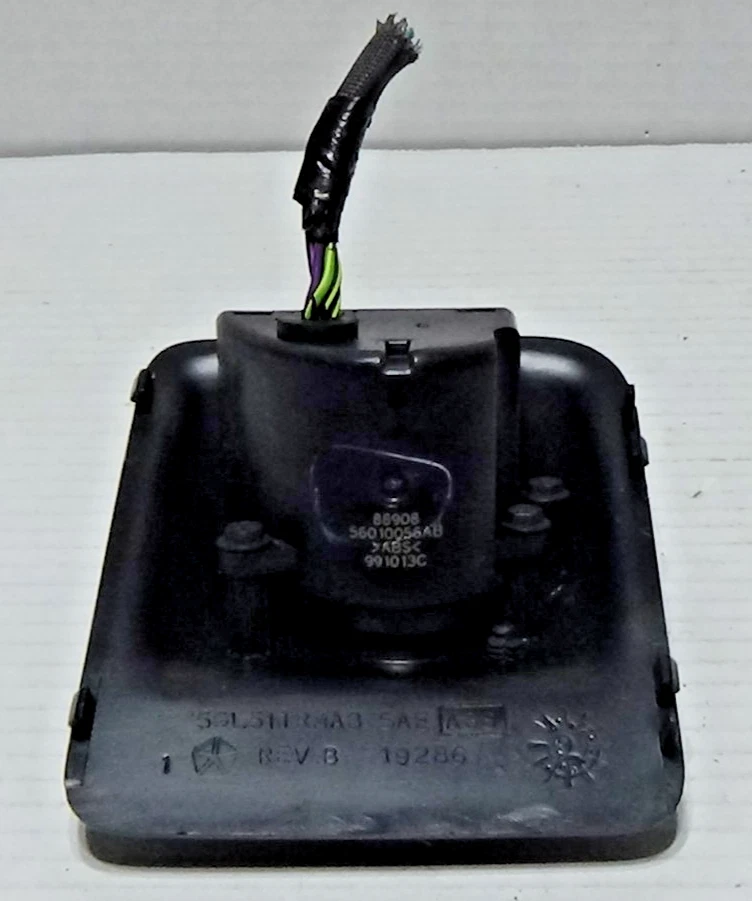 1997-2000 Jeep Wrangler TJ Passenger Airbag Restraint Disarm Switch - Image 4 of 4