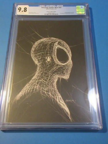 Amazing Spider-man #55 Rare Gleason Virgin Variant w/COA CGC 9.8 NM/M Gem Wow