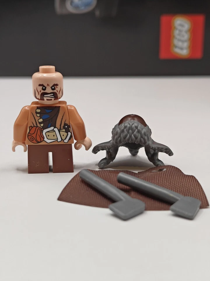 NUEVO Minifigura Lego Personalizada El Hobbit Bofur el Enano 79003 El Señor de los Anillos Foto 2 de 3