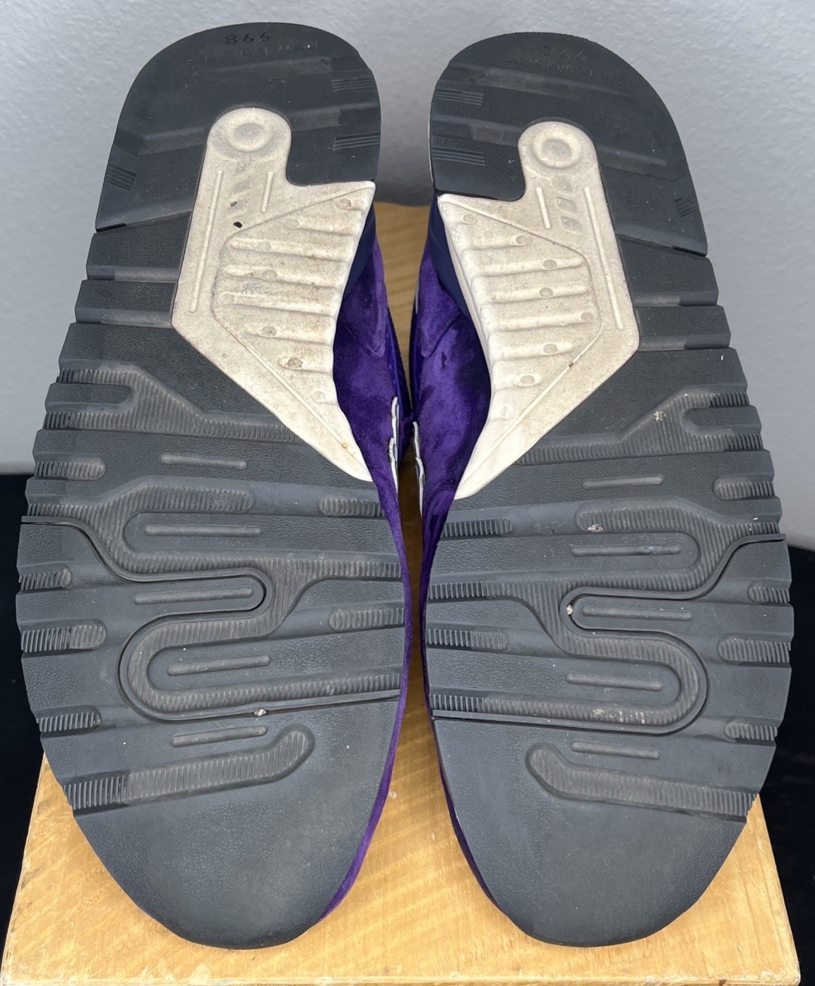 New Balance Teddy Santis 998 Plum/ Purple Size 10 Mens Made In USA thumbnail 5
