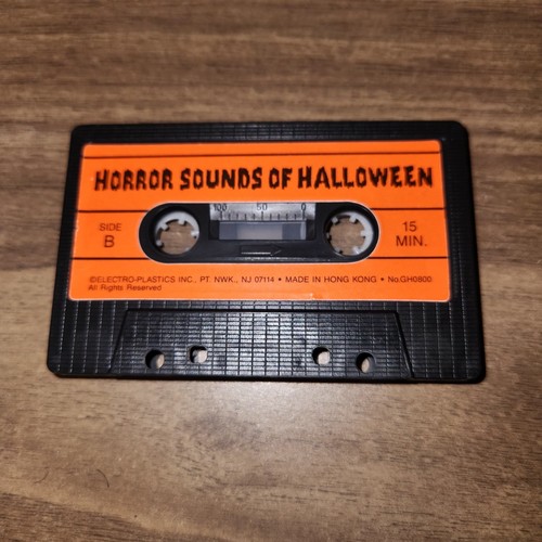 Cassette cassette vintage années 90 Topstone horreur sons de la nuit Halloween - Photo 2/2