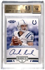 2012 Panini Contenders Rookie Auto Andrew Luck Rookie #1 BGS 9.5 R6220J