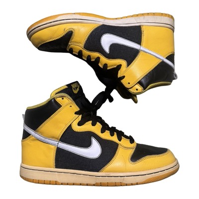 Nike Dunk High Varsity Maize 309432 711 Size 8.5 2006