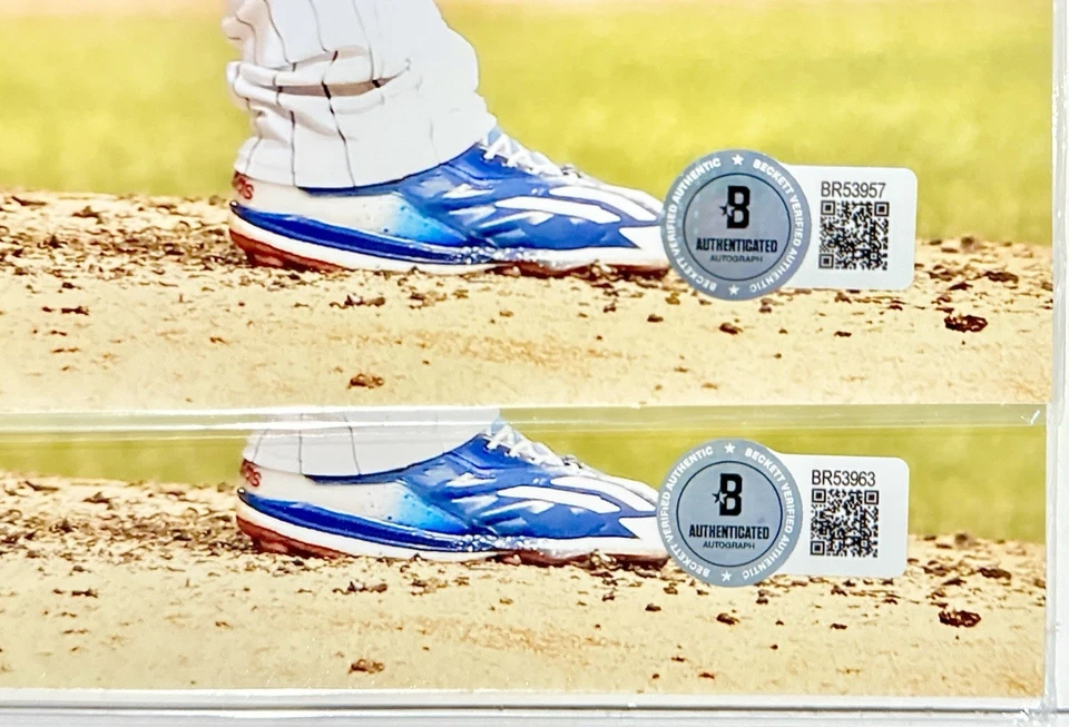 💥Aroldis Chapman💥 Chicago Cubs Signed 2016 World Series 11x14 Photo Autograph - Image 4 of 4