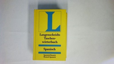 51616 SPANISH GERMAN DICTIONARY HC