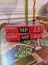 2-Sony Video 8 MP 120 min 8mm Standard Grade P6-120MP Tape - Sealed
