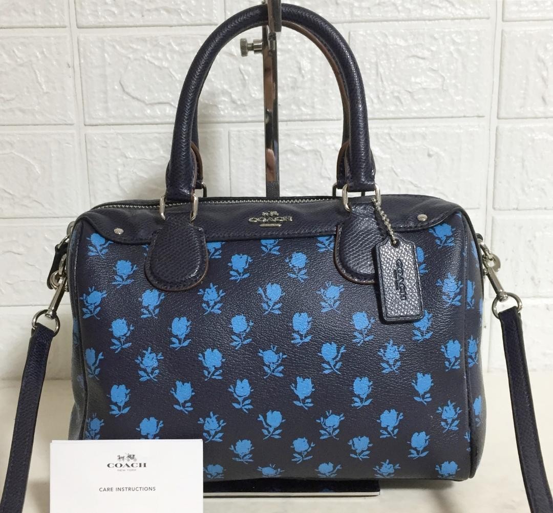 Coach Multicolor PVC 2-Way Shoulder Bag G04131959 Authentic