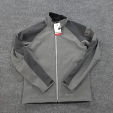 Marmot Jacket Mens Medium Grey Gravity Performance Hiking Camp Outdoors NEW