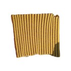 Vintage Crochet Afghan Throw Blanket Yellow & Brown's Cottage Core Granny