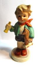 1972-1979 Hummel Figurine #239 Boy Horse Horn TMK-5 W Germany 3 3/8 