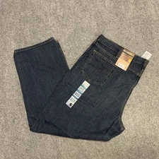 Carhartt Men's 50x32 Jeans Blue Denim Holter Relaxed Fit Straight Leg NEW NWT