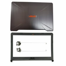 Asus TUF Gaming FX504 FX504GD FX504GE FX80 LCD Back Cover Bezel Hinges US New