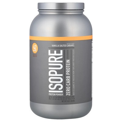 Zero Carb Protein Powder, Vanilla Salted Caramel, 3 lb (1.36 kg)