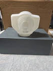 1950s Milk Glass Light Fixture Shade. Vintage N Beautiful. Rare With No Chips