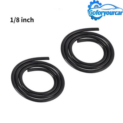 #ad 3mm 1 8quot; Silicone Vacuum Tubing Hose Line 10FT 130PSI Max Pressure Black $10.88