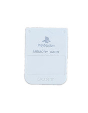 Sony PlayStation OEM Official 1 PS1 PSX Memory Card SCPH-1020 - GRAY - TESTED 