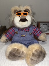 VTG 1997 Tyco REAL TALKIN' BUBBA Wisecracking Talking Plush Bear Tested Working