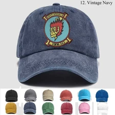 Customized Embroidered Hat Vmm-362 Ugly Angels Squadron, Trucker Hat, Gift Idea