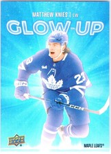 2025 Upper Deck Series 2 - Matthew Knies #GU-2 - Glow-Up - Maple Leafs