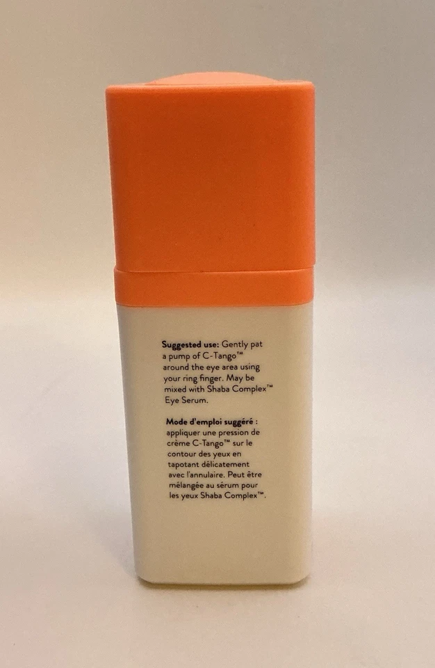 Crema multivitamínica para ojos Drunk Elephant C-Tango ilumina tamaño completo 0,5 oz/15 ml nueva en caja Foto 4 de 4
