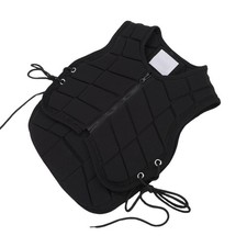 Riding Vest with Front Zip Padded Riding Vest Equestrian Protection T1BP