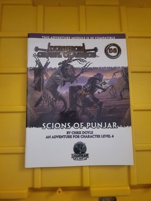DUNGEON CRAWL CLASSICS #56 SCIONS OF PUNJAR 4E AD&D Dungeons & Dragons D&D
