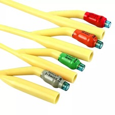 12-24FR Urinay Catheter Urology w/Valve Urethral Catheter 7 Size Can Choose