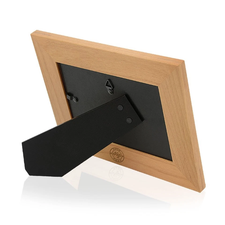 - We Made a Wish & You Came True Engraved Natural Wood Picture Frame, Baby Gi... - Image 2 of 4