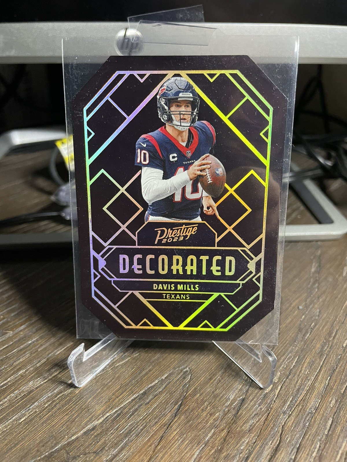 2023 Panini Prestige Decorated Davis Mills #D-12 Case Hit SSP HOUSTON TEXANS