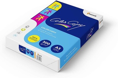 Mondi Color Copy Laserpapier 300g/m² DIN-A3 - 125 Blatt weiß Kopierpapier Papier