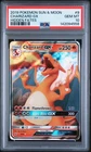 2019 POKEMON SUN & MOON HIDDEN FATES #9 CHARIZARD GX PSA 10