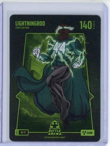 Bo Jackson Battle Arena Lightningrod Battlefoil Glow #BF-77