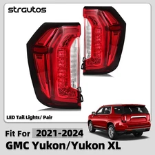 For 2021-2024 GMC Yukon/Yukon XL LED Tail Light Brake Lamp Outer Pair Left+Right