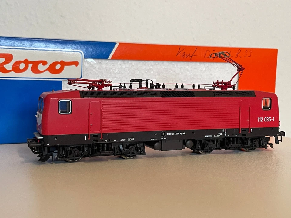 Roco H0 DC Elektrolok BR 114 "112 035-1" WFL Ep. VI Einzelstück (aus 43681) OVP - Bild 3 von 4