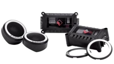 Rockford Fosgate Power 1" 300W 4 Ohm Full Range Fabric Dome Tweeter Kit T1T-S