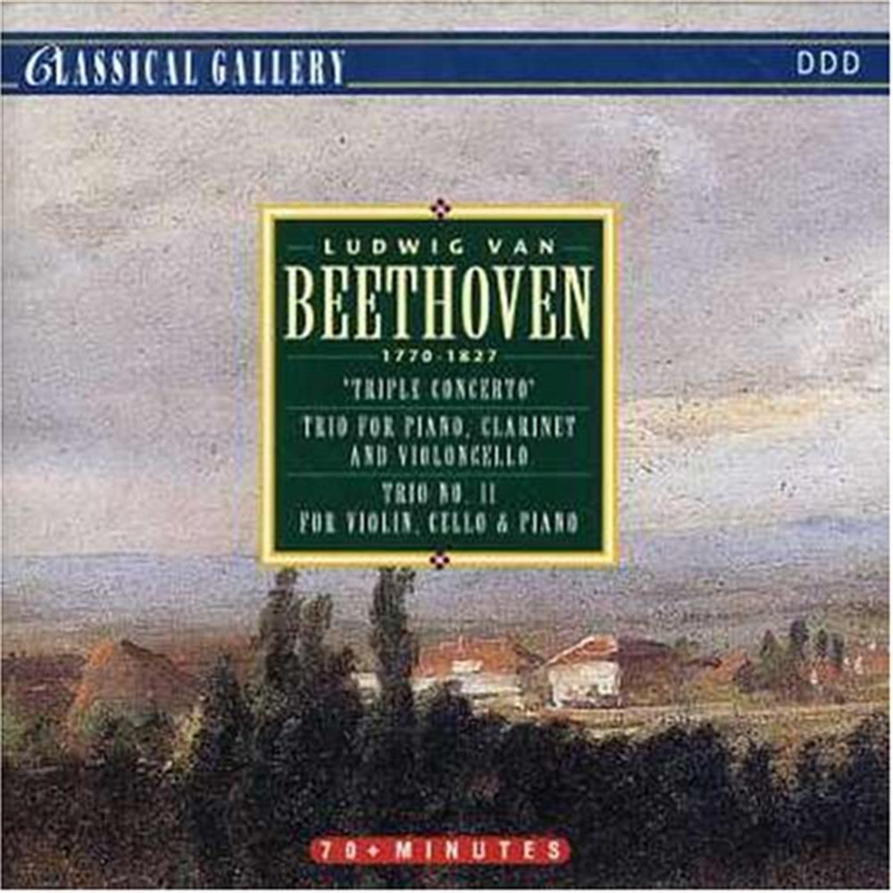 Ludwig Van Beethoven: 'Triple Concerto', Trio for Piano, Clarin... (Audio CD)