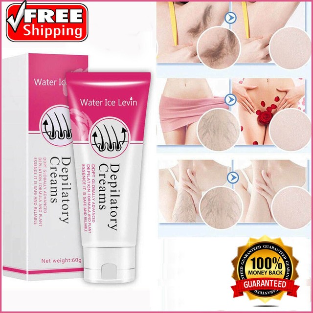 PERMANENT PAINLESS ORGANIC HAIR REMOVAL CREAM BODY LEG PUBIC ARMPIT