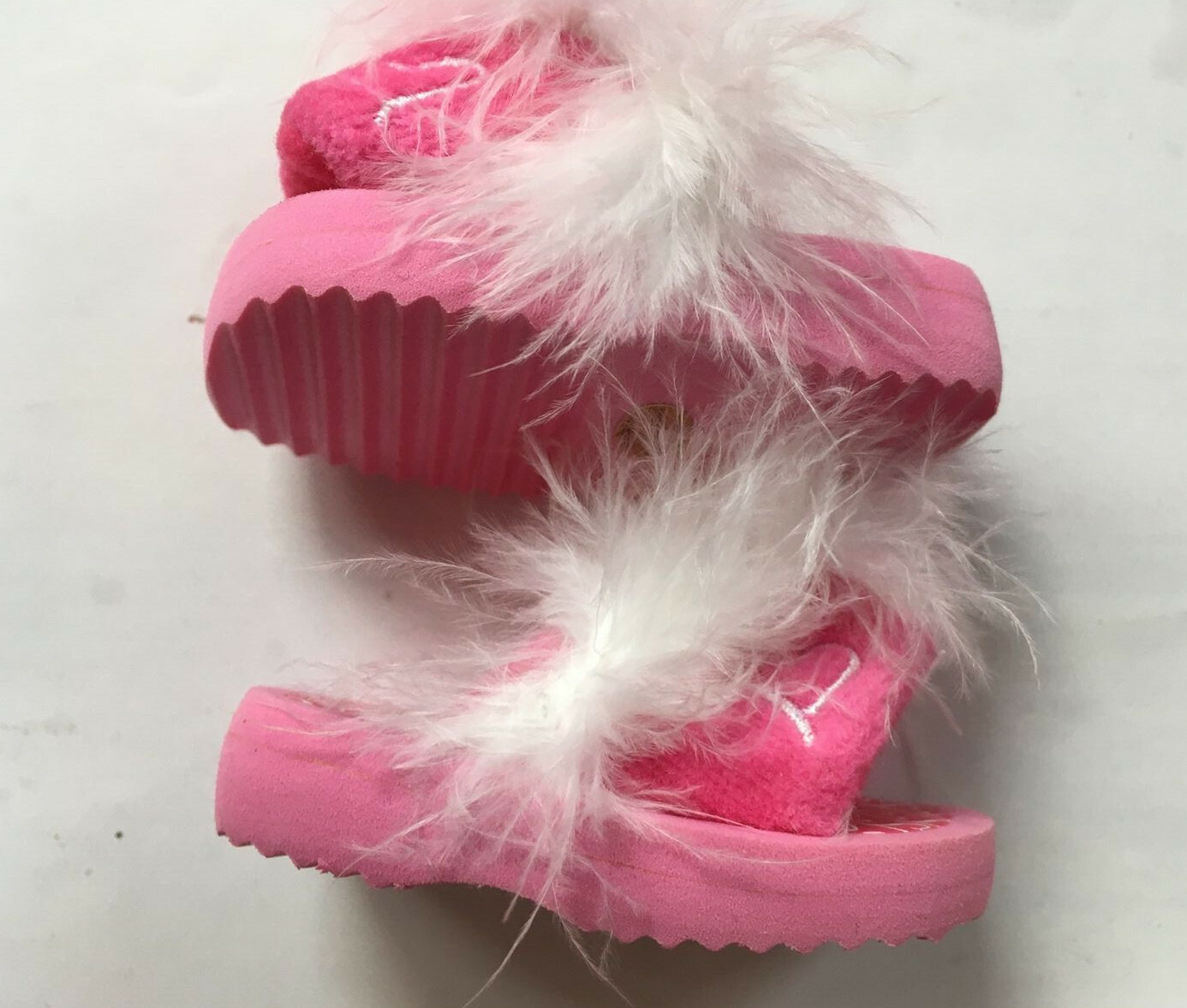 SAOLA Set pigiama American Girl Doll in pensione AGOT rosa stampa cuore SOLO pantofole