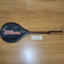 Vintage Wilson Defender Squash Racket and Head Cover