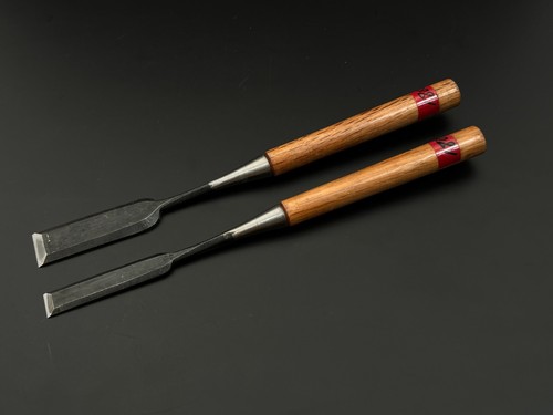 Vintage Japanese Chisel 2set made by blacksmith /Plane Hammer Hand Tool f41