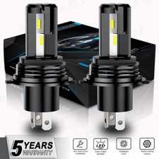 9003 H4 LED Headlight Bulbs Kit 10000W 1000000LM Hi/Lo Beam Super Bright WHITE