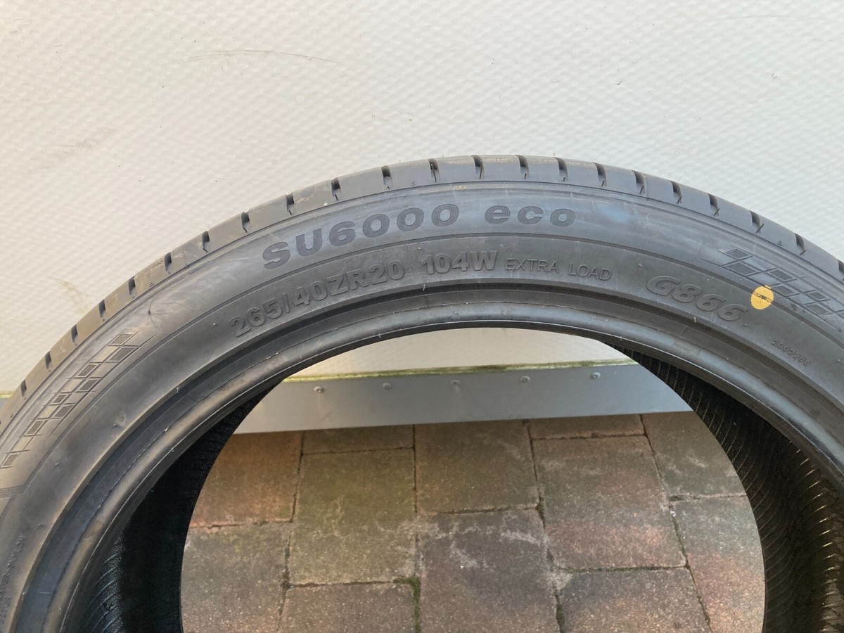 2 x 265/40ZR20 104W XL ZEETEX 265 40 20 EXTRA LOAD 4X4 TYRES 265