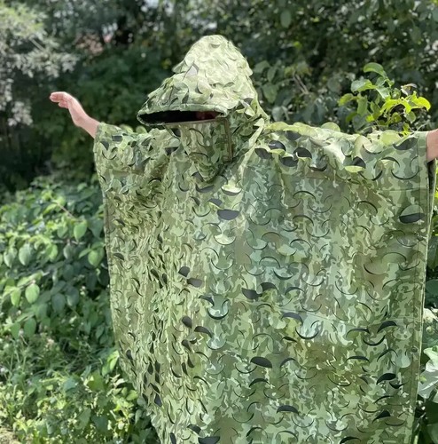 Anti-thermal poncho protection raincoat tent Poncho Camouflage🇺🇦🇺🇦🇺🇦 - Picture 5 of 7