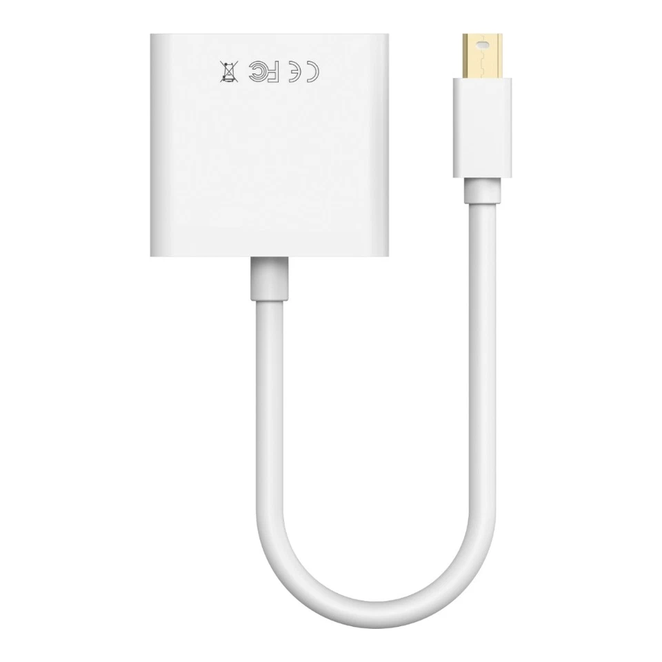 17cm- Mini DisplayPort™ to DVI Adapter, M/F, 1080p - Image 2 of 2